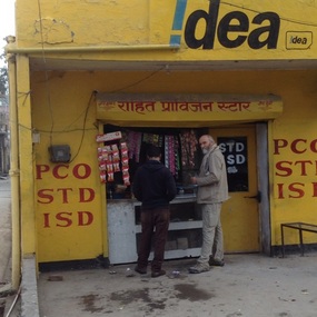 Buying the biscuits