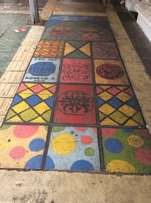 pavement paintings
