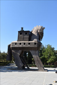 the horse in Troy