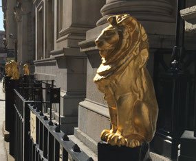 Lions outside the Law Society