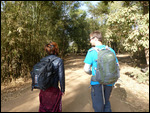 The start of the trek