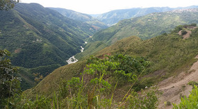 View from Camino de la Muerte