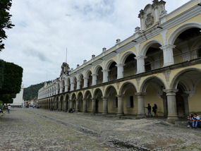 Facade of Palacio de los Capitanes Generales