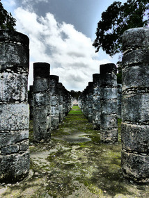 Templo de los Guerreros arty shot