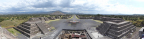 The view from the Pyramid of the Moon