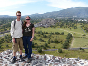 Us on the Pyramid of the Sun