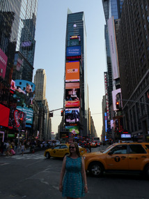 Jayna in Times Square