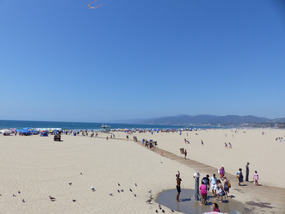 Santa Monica beach