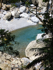 Blue water
