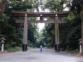 Meiji Jingu Shrine entrance