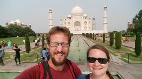 Taj Mahal selfie, again