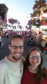 Kaoh San Road selfie