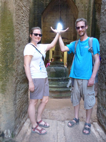 Preah Khan - the 'donation' photo