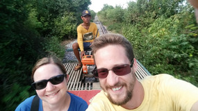 On the bamboo train