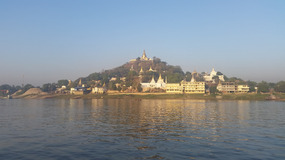 On the boat to Bagan