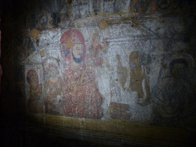 Frescoes in Pahto Thamya