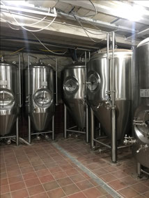 Brew basement at Mikkeller