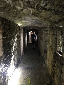 Inside the walls!