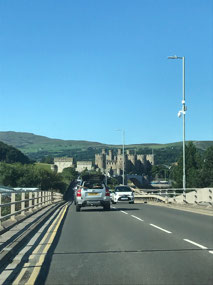 Pretty spectacular views coming across the bridge