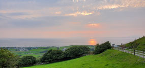 Beautiful sunset views