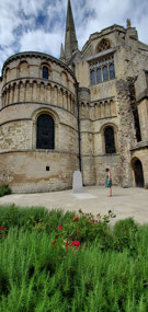 Me checking out Edith Cavell's grave