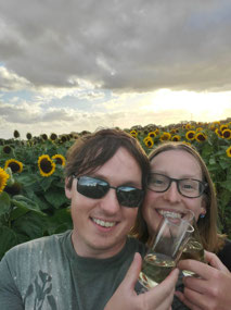 Prosecco & sunflowers
