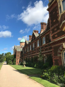 The front of the house