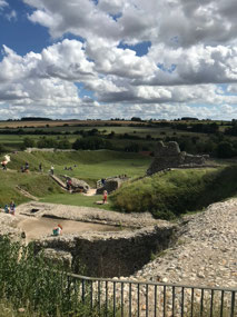 The grounds of the castle