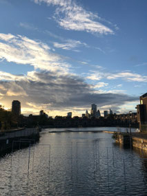 Lovely afternoon walk views