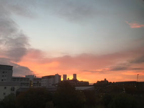 Beautiful sunrise (after 7:30am) - half term!