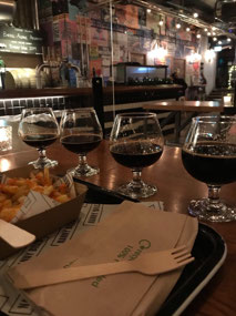 Beers with a 'substantial meal'