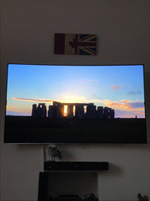 Beautiful sunset at 3:45pm