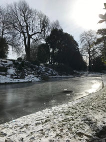 Chilly walks at Eltham Palace
