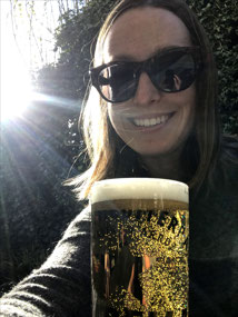 Pint in the pub!