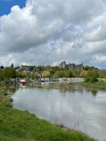 Views back to Arundel Castle