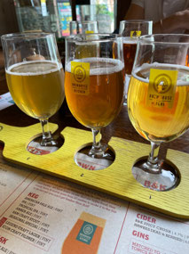Beers at Brewhouse Islington with Alex