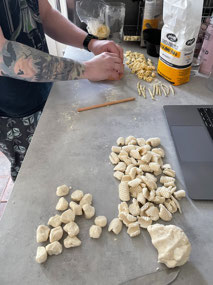Pasta making!