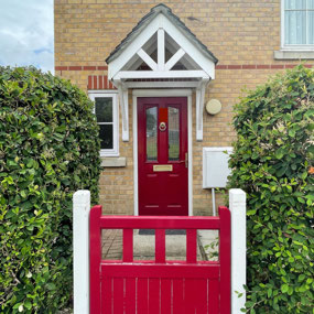 Cute front door