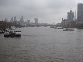 The Thames from Waterloo Bridge