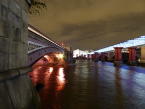Blackfriars Bridge and Blackfriars Station