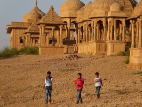 Bada Bagh Cenotaphs