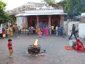 Hall of God Hindu Temple