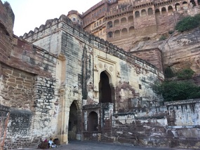 Mehrangarh Fort - 2nd and 3rd gates