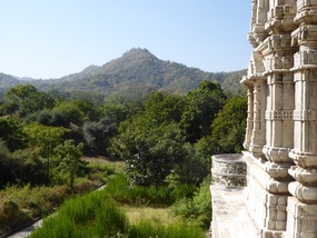 View from temple