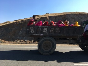 People by the truck load