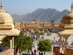 Inside the Amber Fort