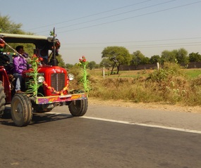Fancy tractor