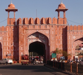 One of many gates to the old city