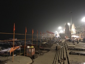 Ghats quiet at night