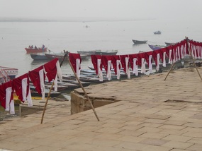 Laundry on the ghats
